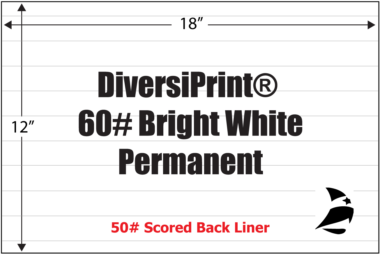 Bright White Paper - 18 x 12 in 24 lb Writing Ultra Smooth 10% Recycled