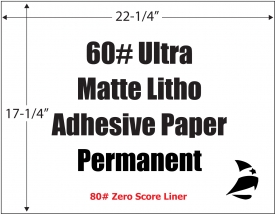 Proof Line Matte Paper DW-62 (62lb / 230 gsm) 17in x 22in - 100 Sheets