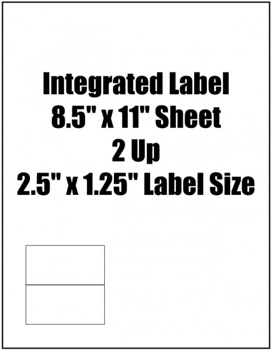  8.5 x 11 Waterproof Polyester Sticker Paper (Laser