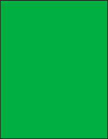 60# Astrobright Gamma Green Adhesive Paper, Strip-Tac Plus®, Perm., 8.5 ...